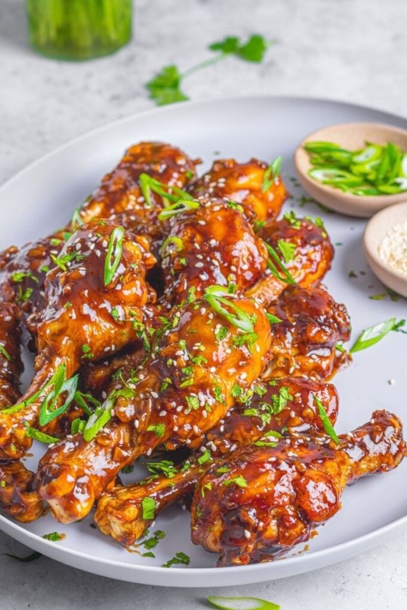 Honey Soy Glazed Drumsticks