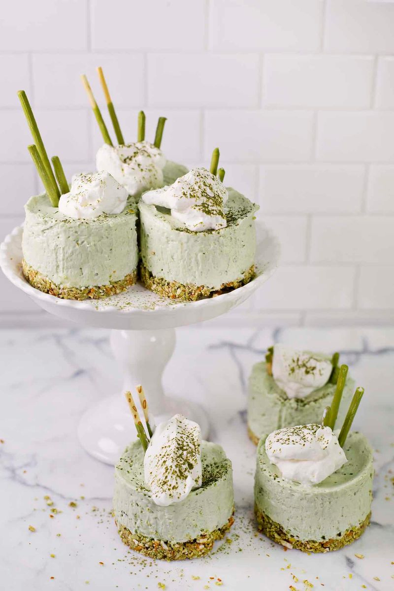 Matcha White Chocolate Mousse