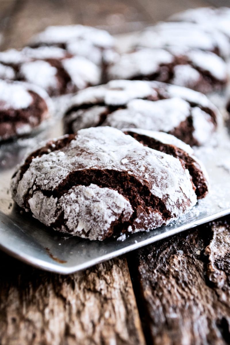 Fudgy Brownie Crinkles