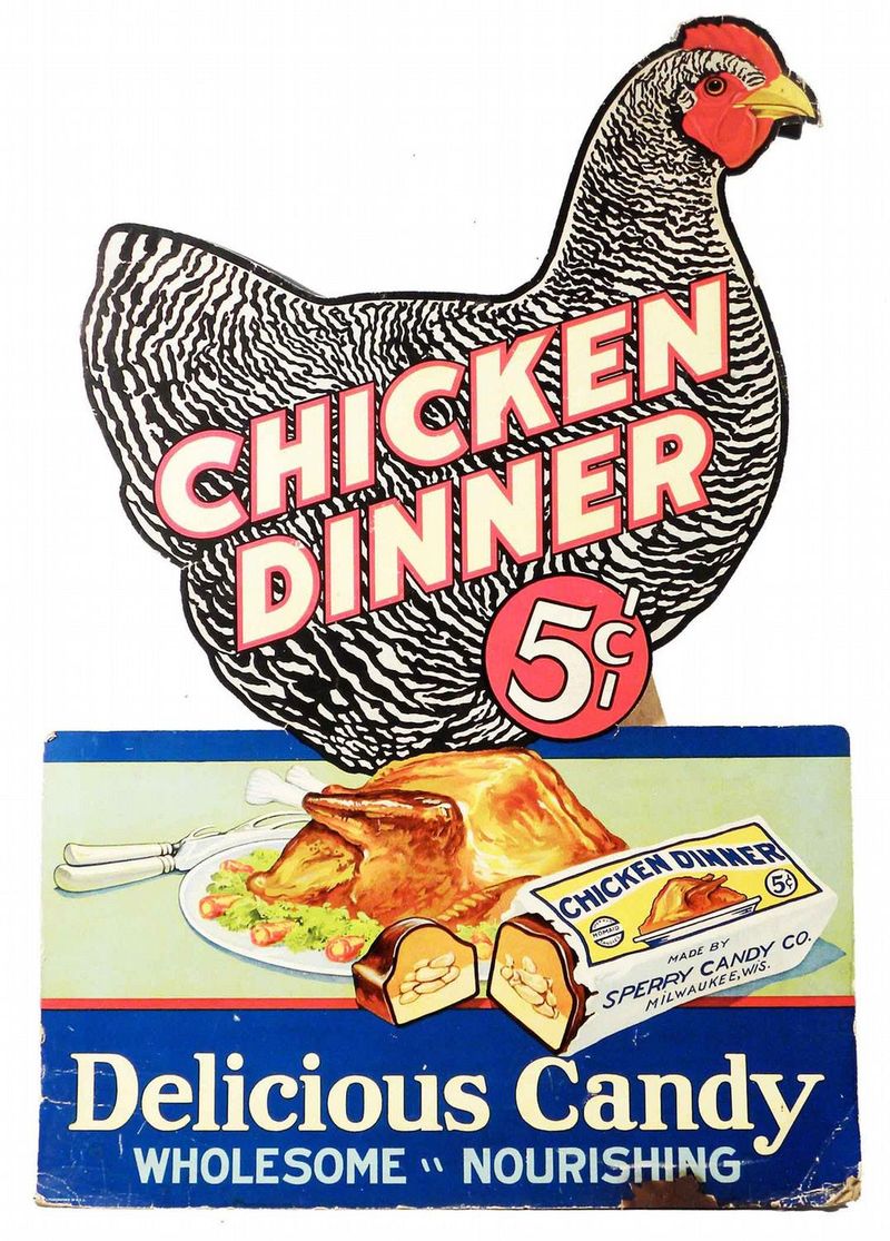 Chicken Dinner Candy Bar