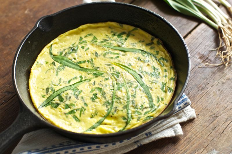 Ramp And Potato Frittata
