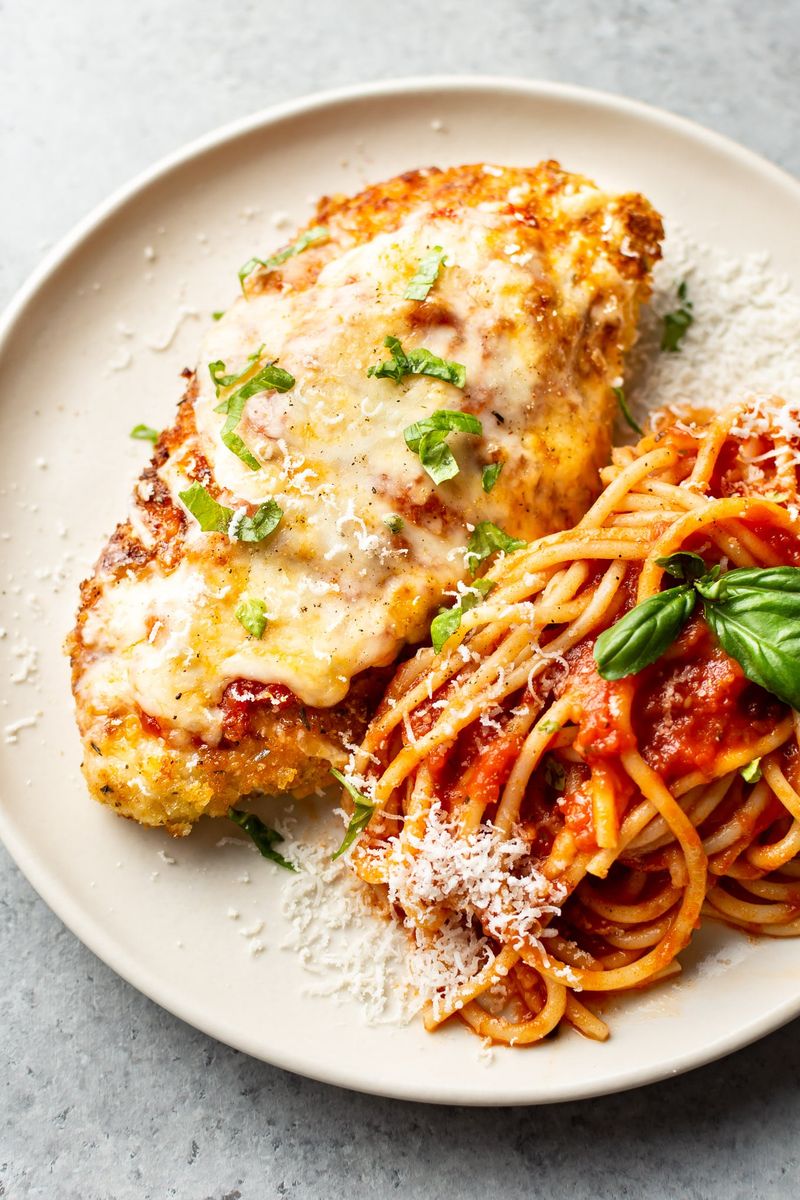 Crispy Chicken Parmesan