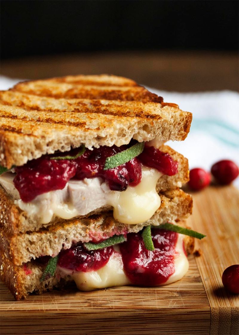 Turkey, Cranberry & Brie Panini