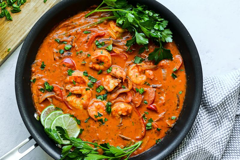 Brazilian Garlic Shrimp Skillet – Brazil