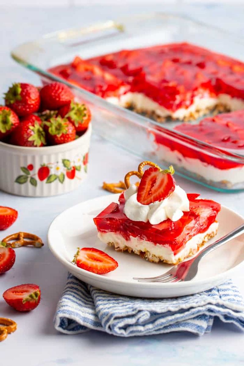 Strawberry Pretzel Salad