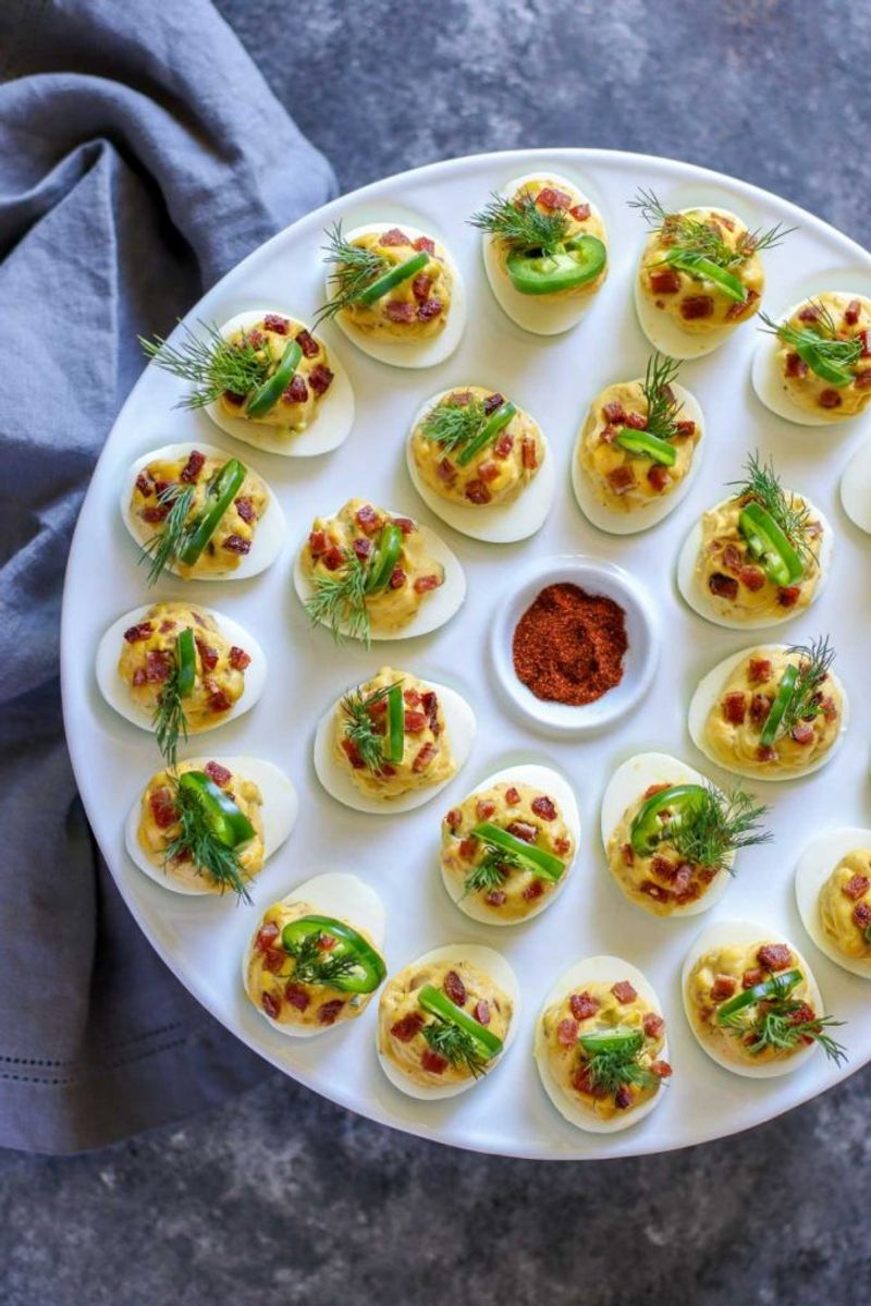 Deviled Eggs With A Twist