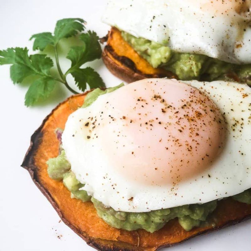 Sweet Potato Toast With Avocado