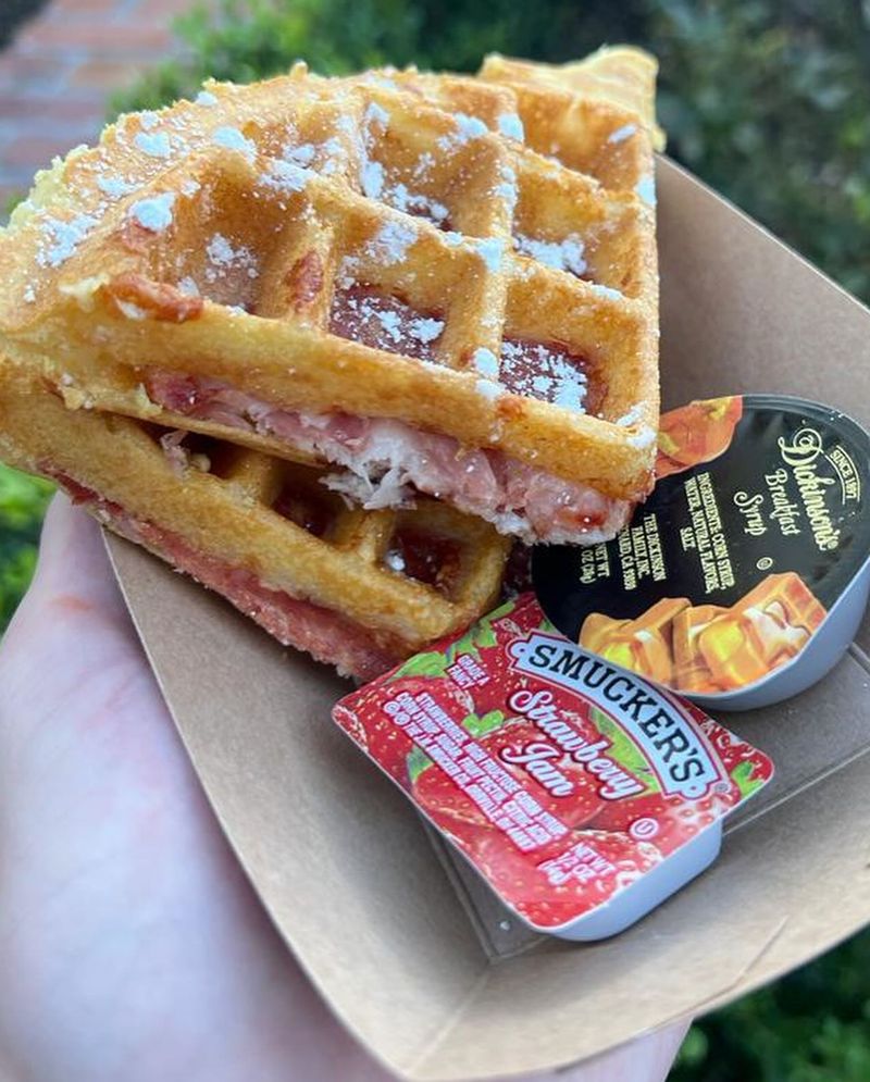 Churro Waffle Monte Cristo