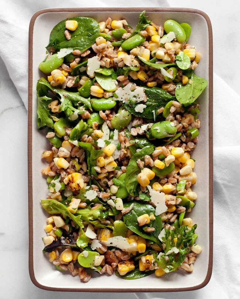 Farro And Fava Bean Bonanza