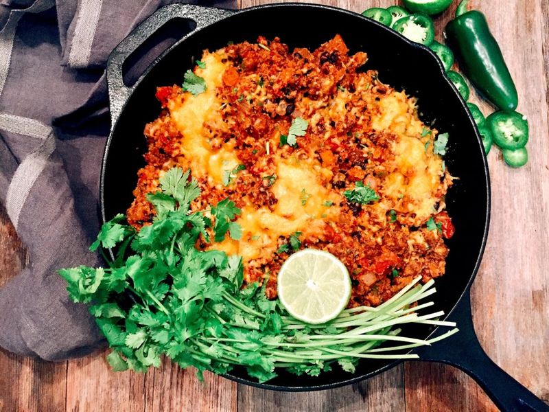 Cauliflower Chorizo Rice – Spain