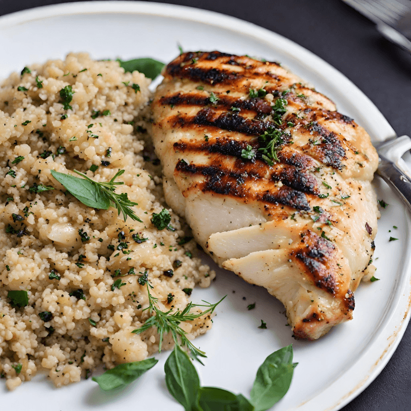 Chicken With Herbed Quinoa