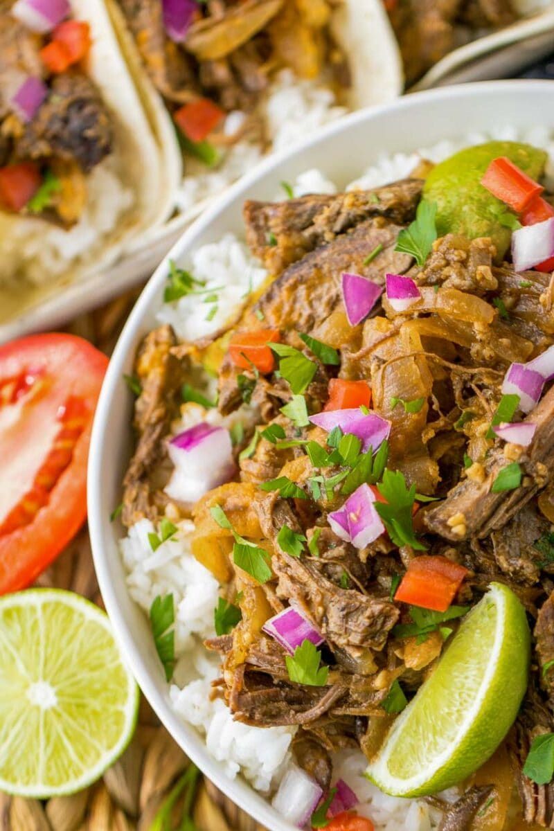 Slow Cooker Chipotle Beef Barbacoa