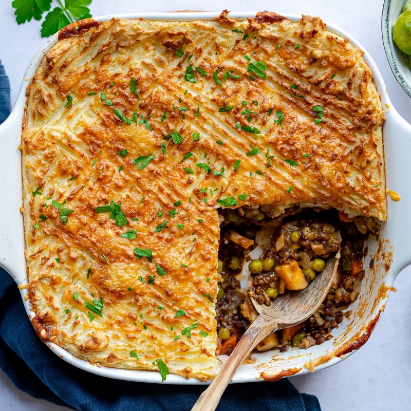 Lentil And Vegetable Shepherd's Pie