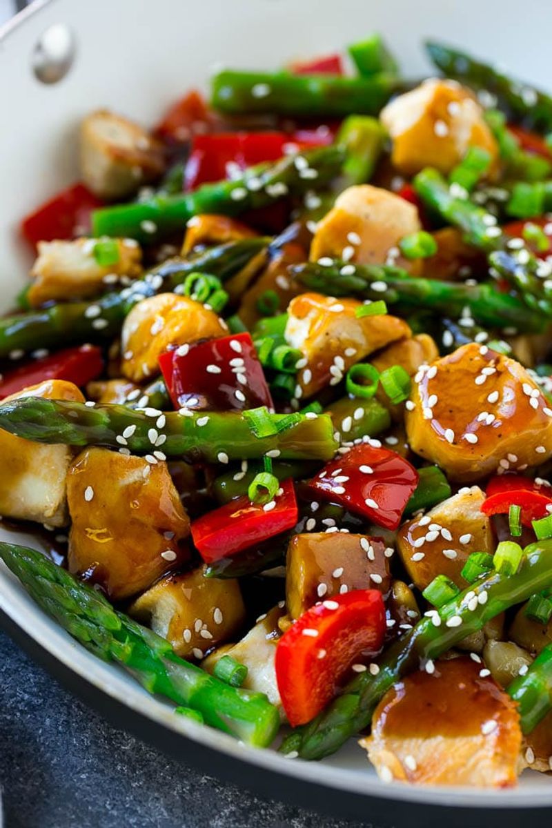 15-Minute Teriyaki Chicken Stir-Fry