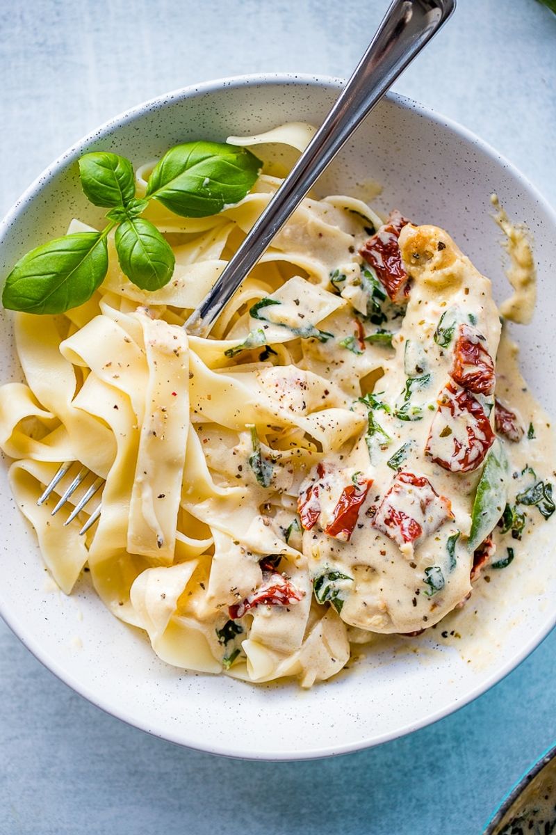 Creamy Tuscan Chicken Pasta