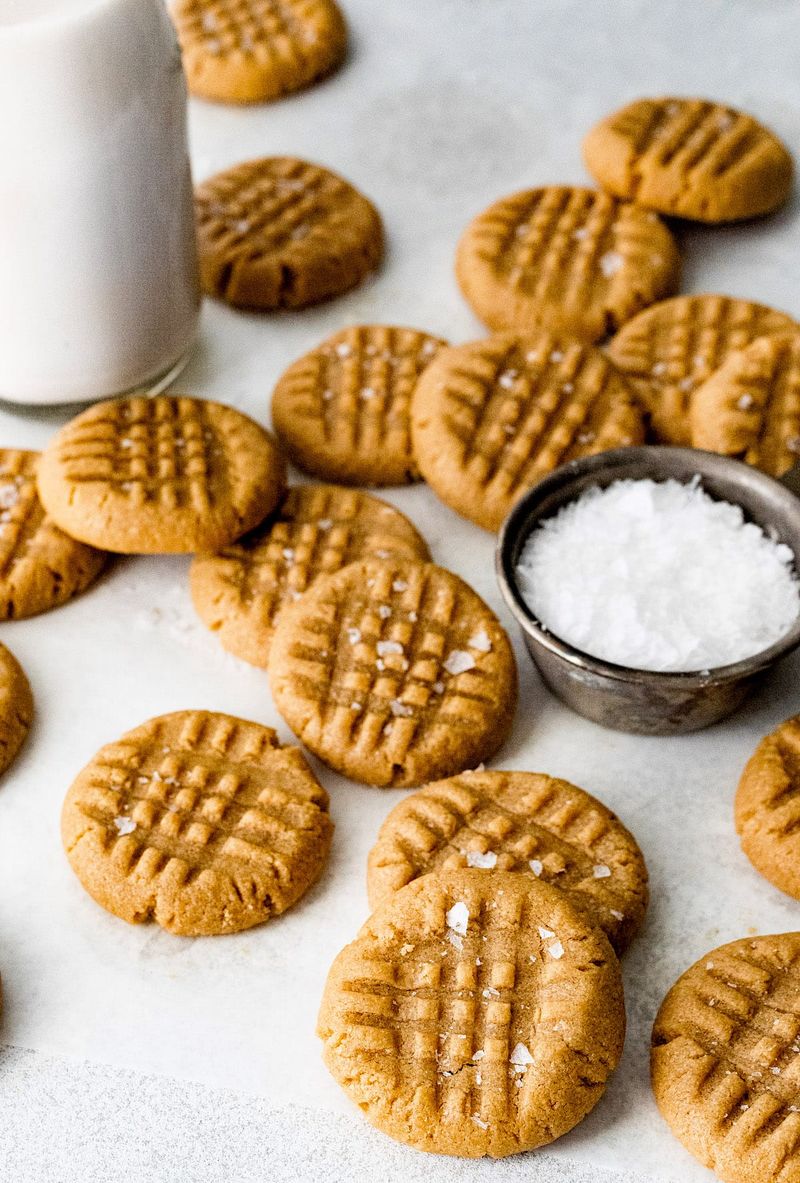 3-Ingredient Peanut Butter Cookies