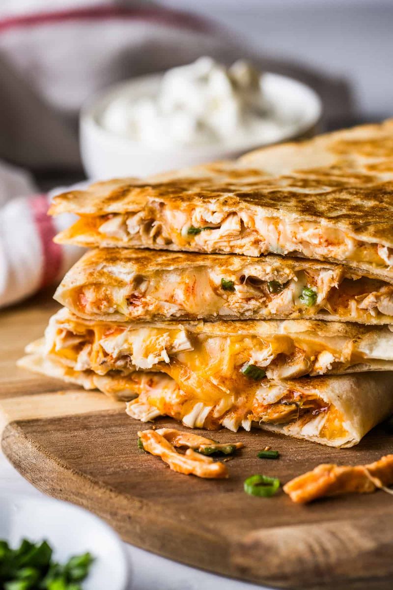 Lightning-Fast Chicken Quesadillas