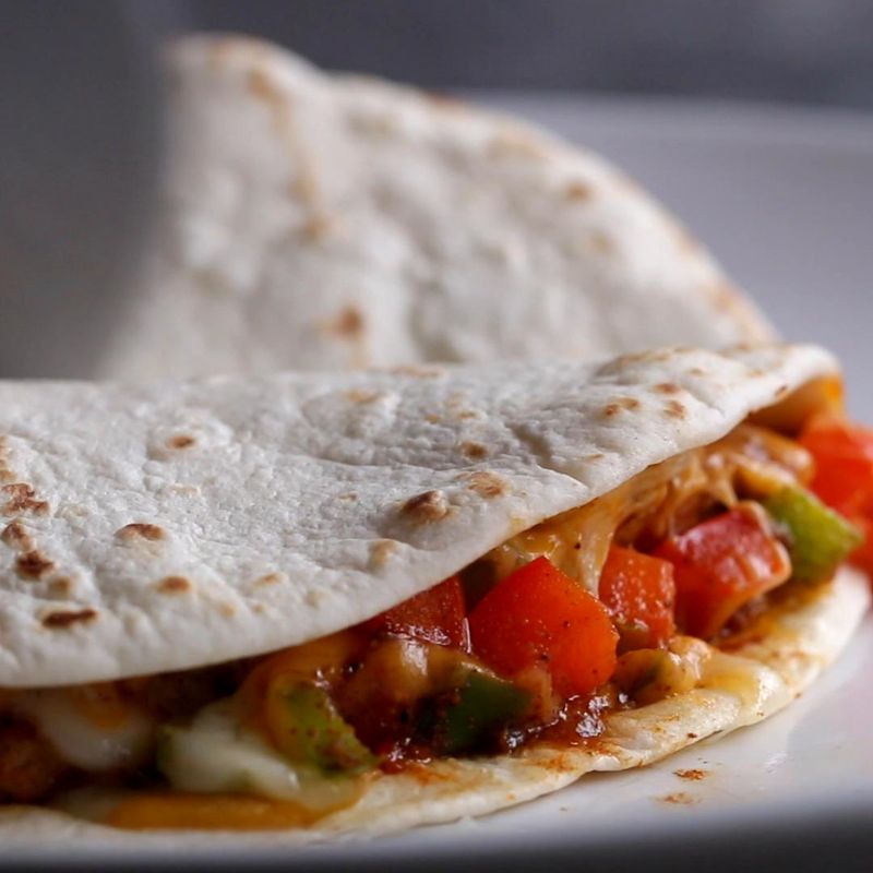 Microwave Mug Quesadilla