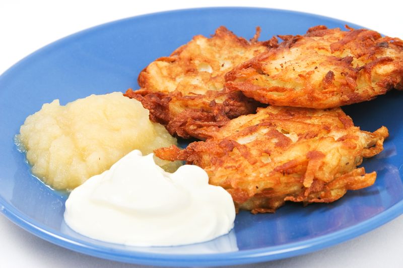 Russ & Daughters' Latkes (Potato Pancakes)