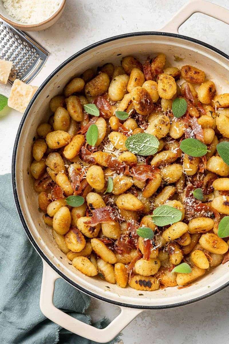 Crispy Gnocchi With Brown Butter Sage