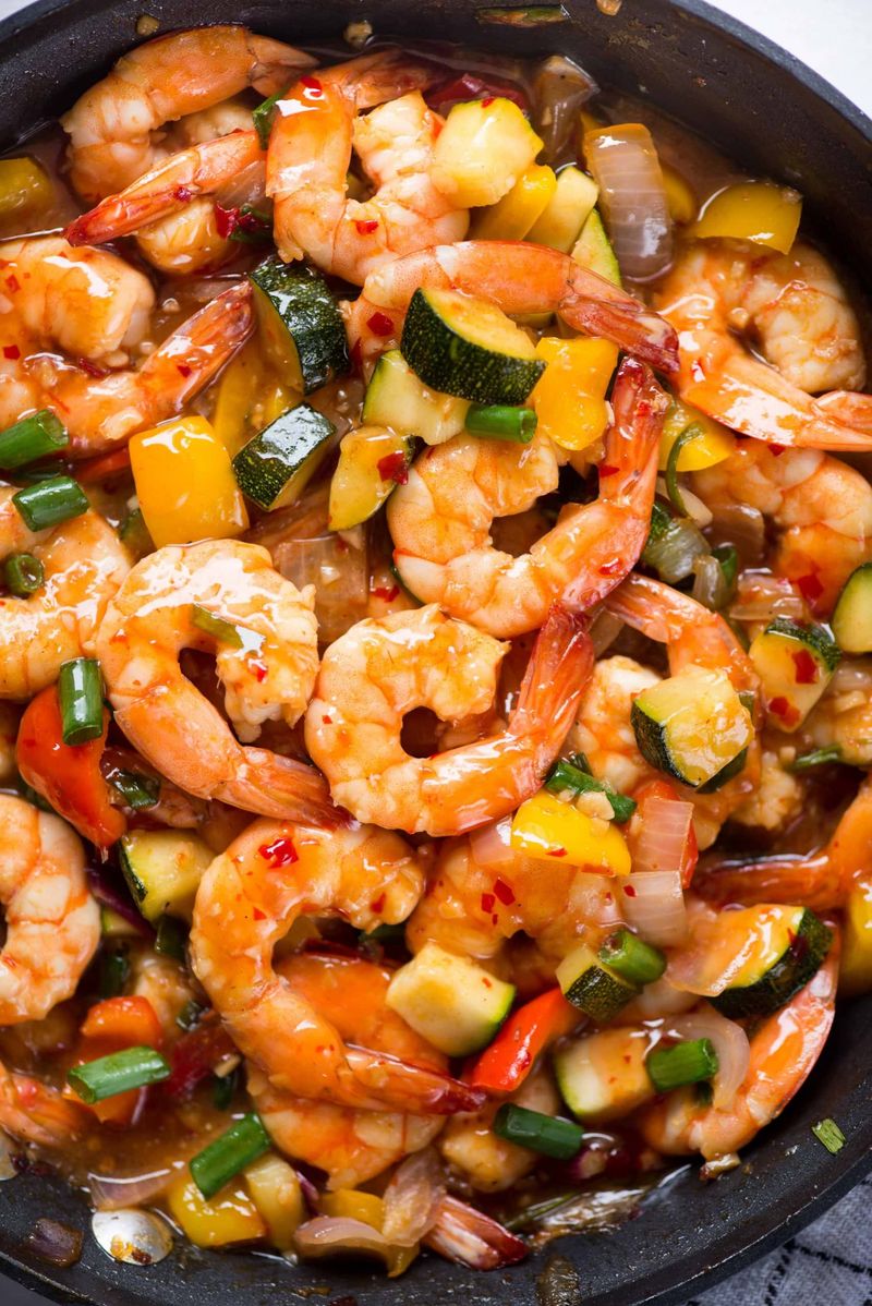 Sweet Chili Shrimp Stir-Fry