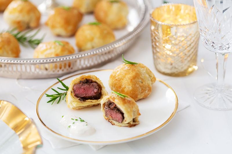 Mini Beef Wellington Bites