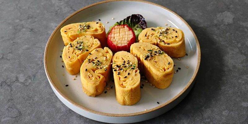 Sweet-Savory Tamagoyaki Omelet