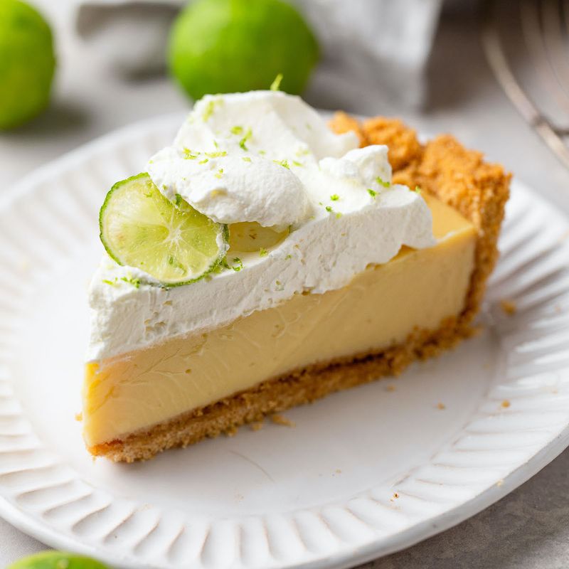 Zesty Key Lime Cream Pie