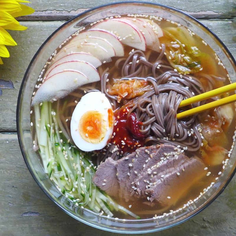 Refreshing Naengmyeon Noodles