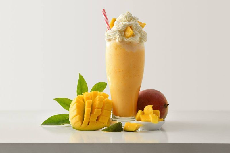 Mango Milk Shake Dessert