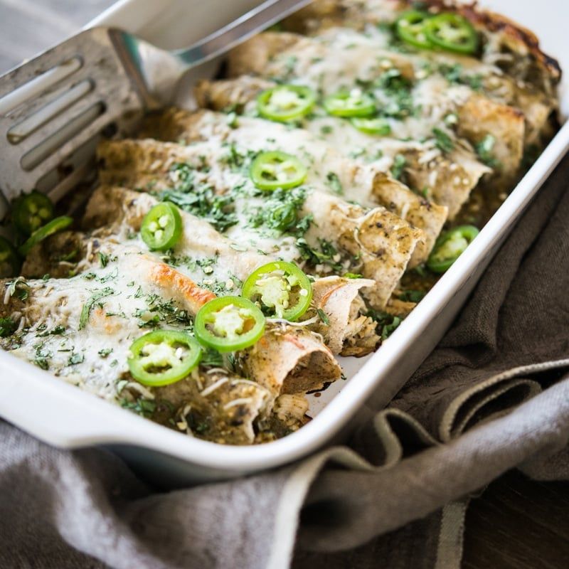 Enchiladas Verdes