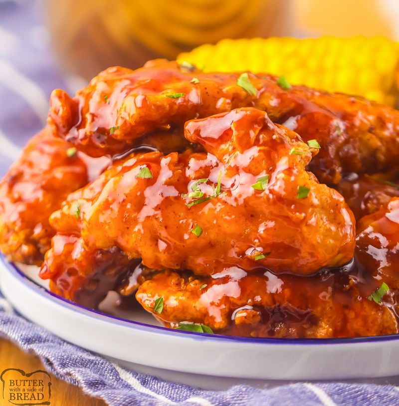Skip: Crispy Honey-Chipotle Chicken Crispers