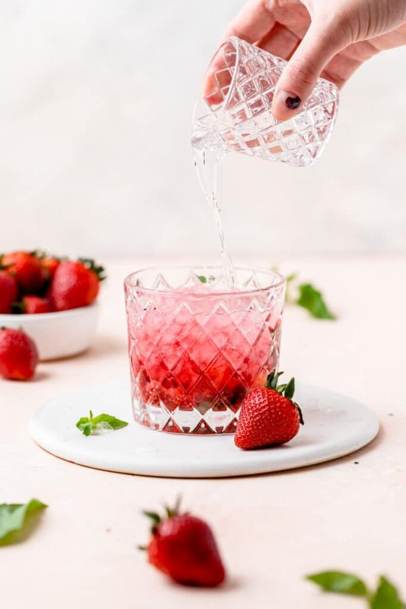 Stress Buster: Strawberry Basil Mojito