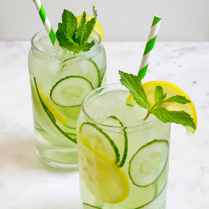 Hydrating Cucumber Mint Detox Water