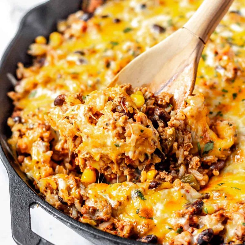 Cheesy Taco Skillet