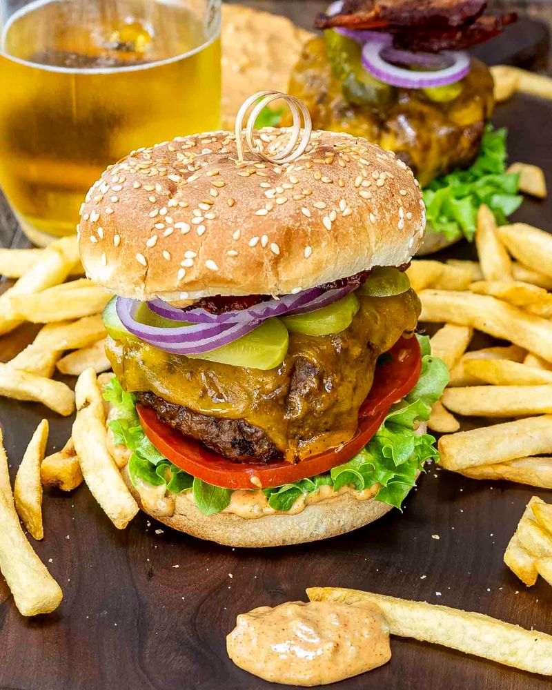 Cheeseburger And Fries