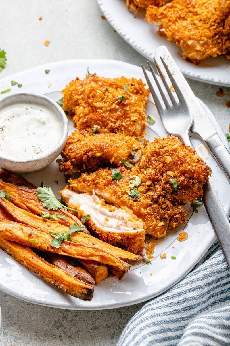 Crispy Baked Chicken Tenders