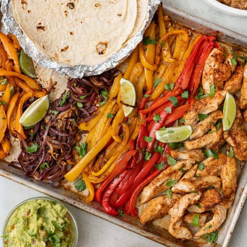 Sheet Pan Chicken Fajitas