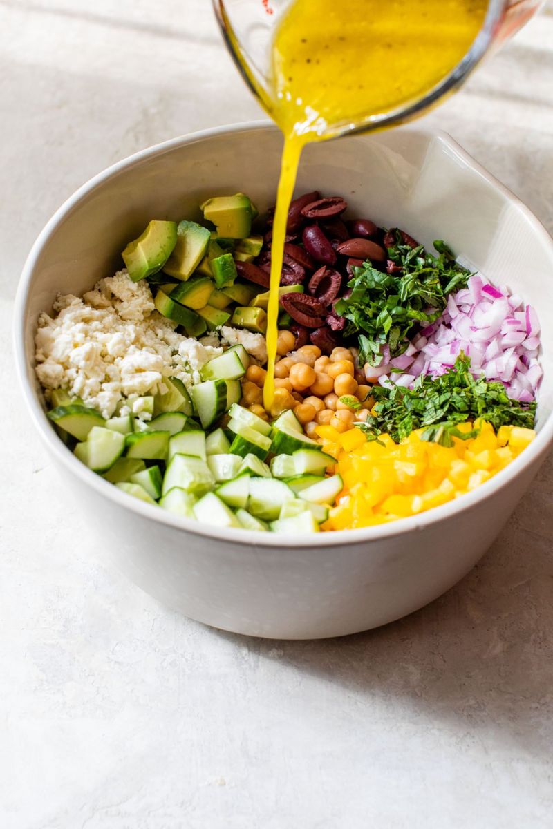 Mediterranean Chickpea Salad