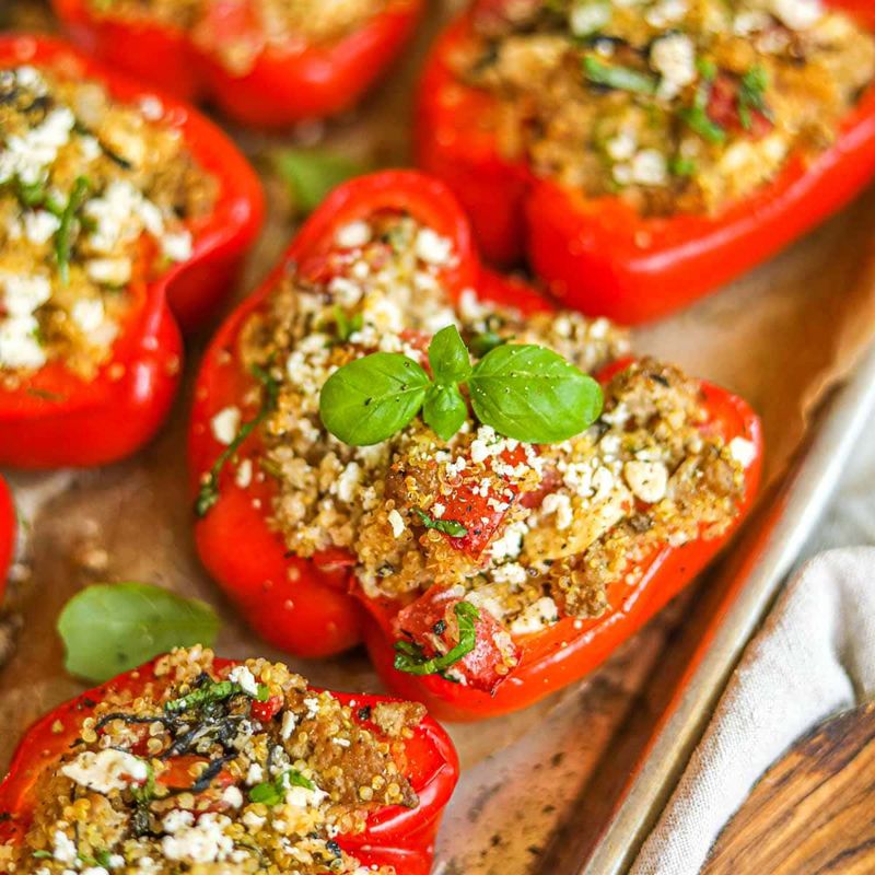 Turkey Stuffed Peppers