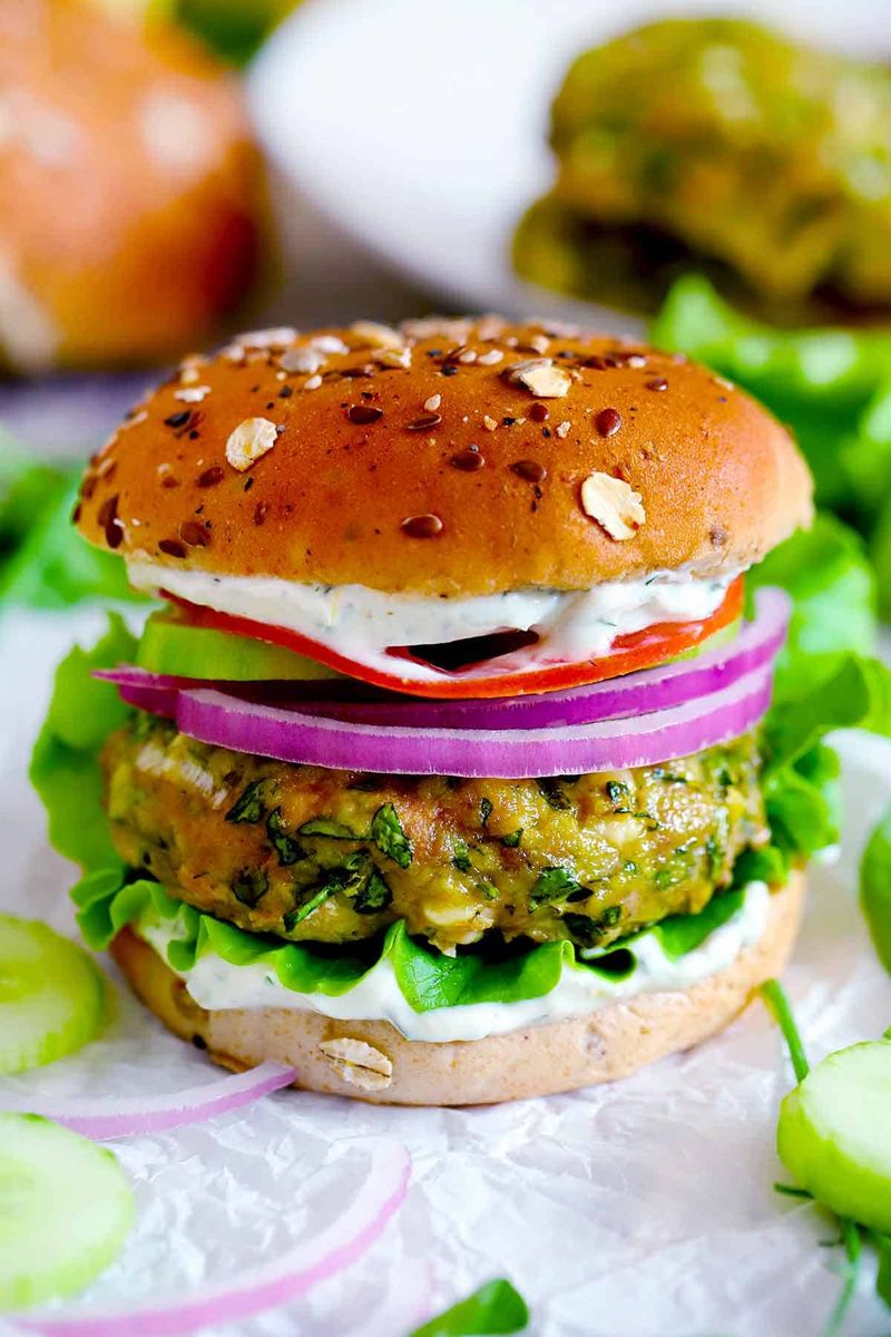 Lemon-Herb Turkey Burgers