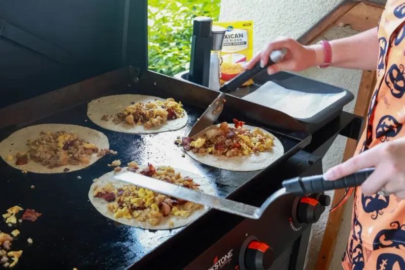 Breakfast Fajita Scramble