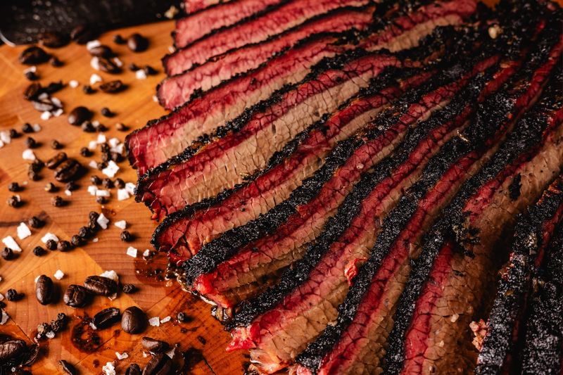 Pellet-Grilled Brisket With Coffee Spice Crust