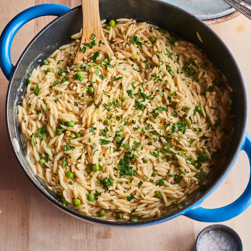 One-Pot Spring Vegetable Orzo