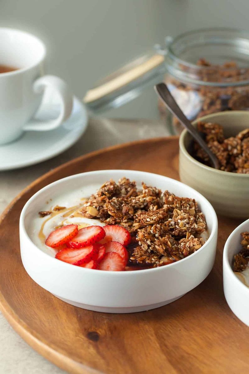 Grain-Free Granola With Coconut Yogurt