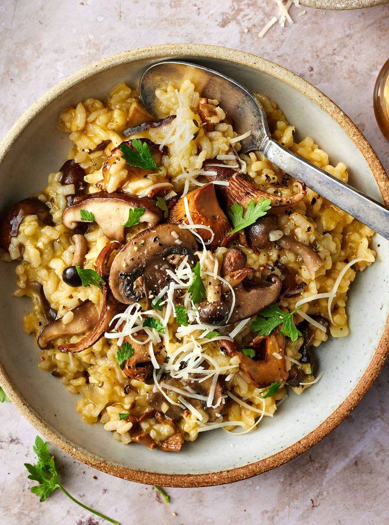 Creamy Mushroom Risotto