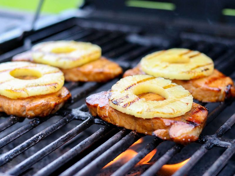 Pineapple Teriyaki Pork Chops