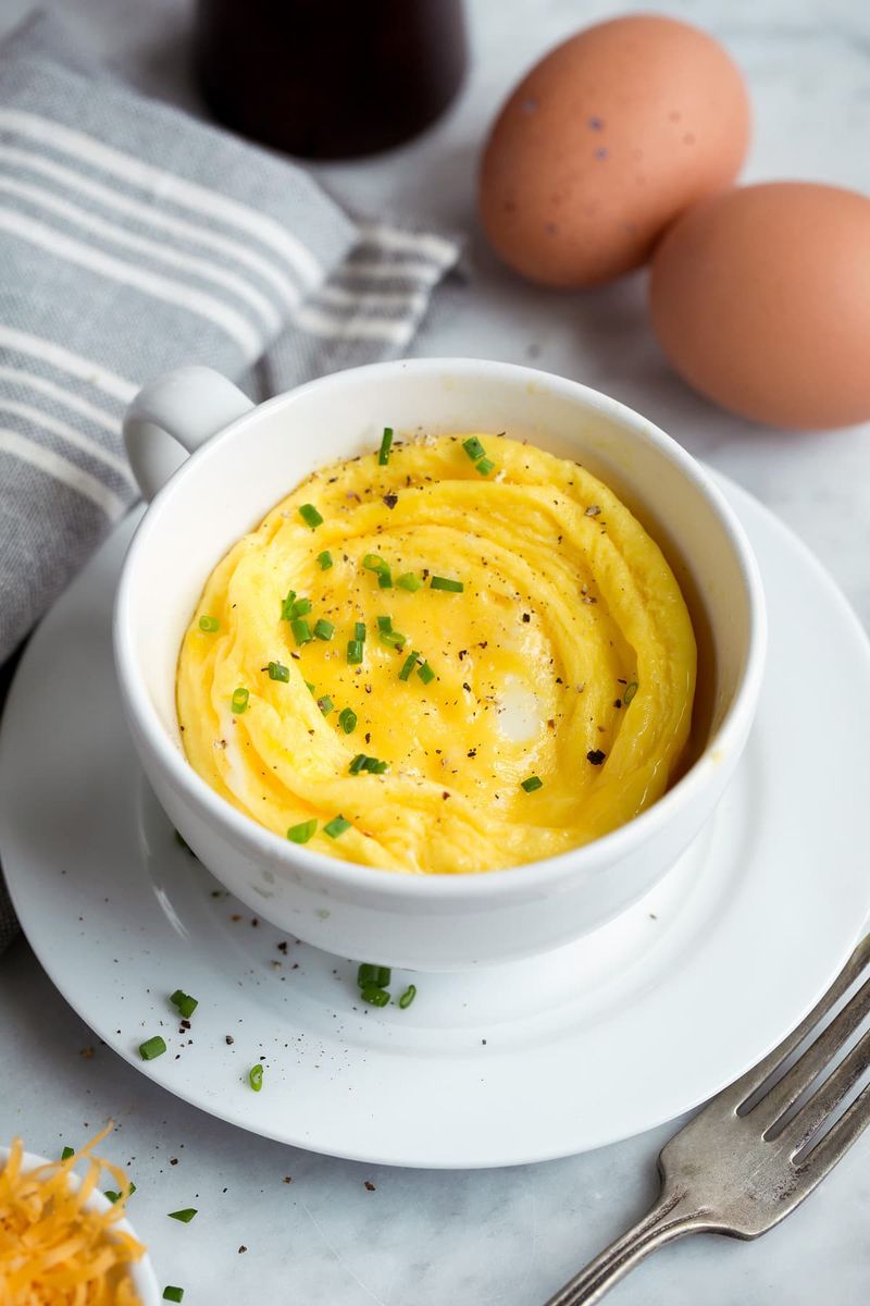 No-Fuss Microwave Egg Cups