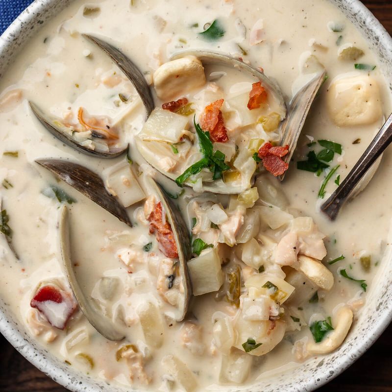 New England Clam And Oyster Chowder