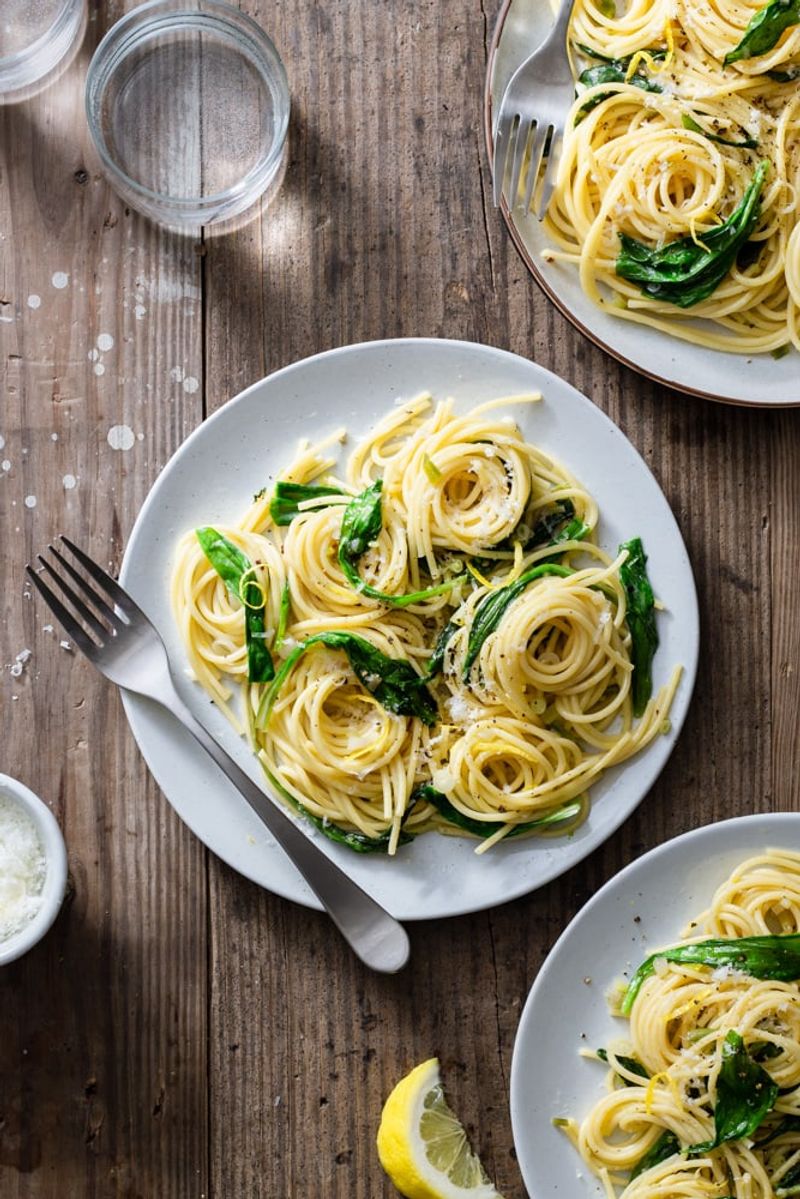 Ramp Butter Pasta